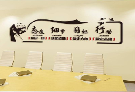 溧阳企业文化墙主要展示什么？