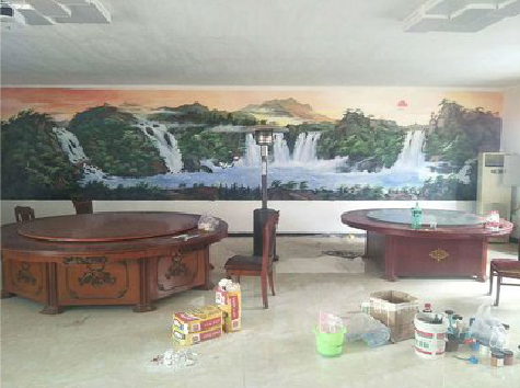 溧阳墙绘-写实风景