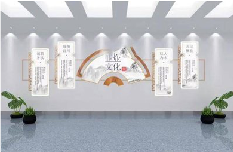 溧阳企业文化墙设计的核心要素。