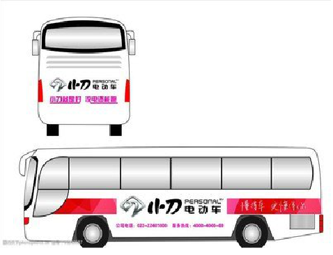 溧阳公交车身贴如何完美贴合？