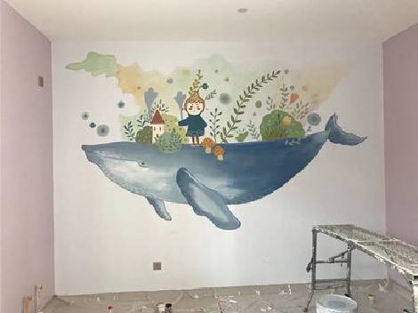 溧阳手绘墙的特点及优势。